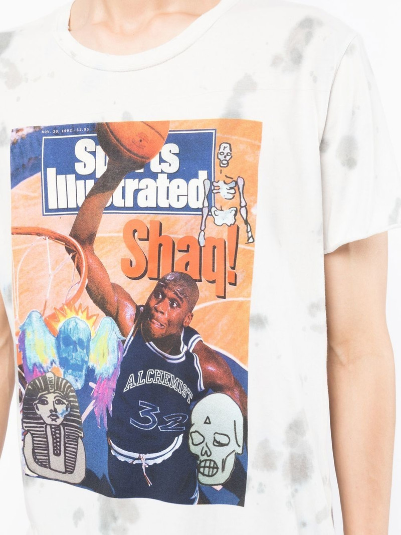 graphic-print tie-dye T-shirt 5