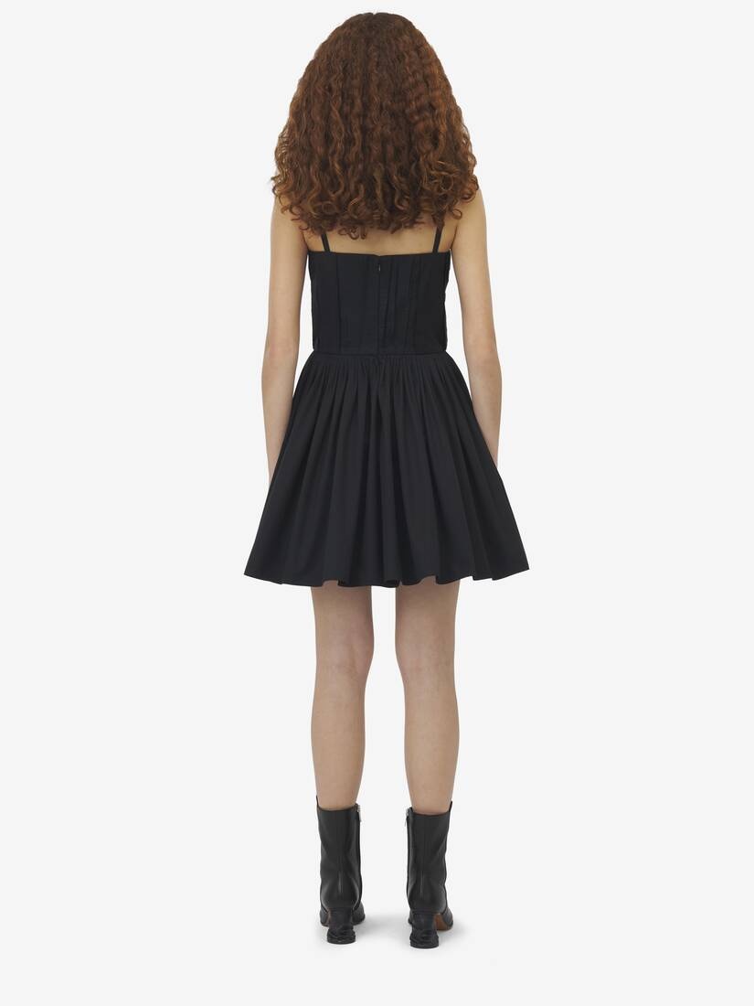 Gathered Mini Dress - 4