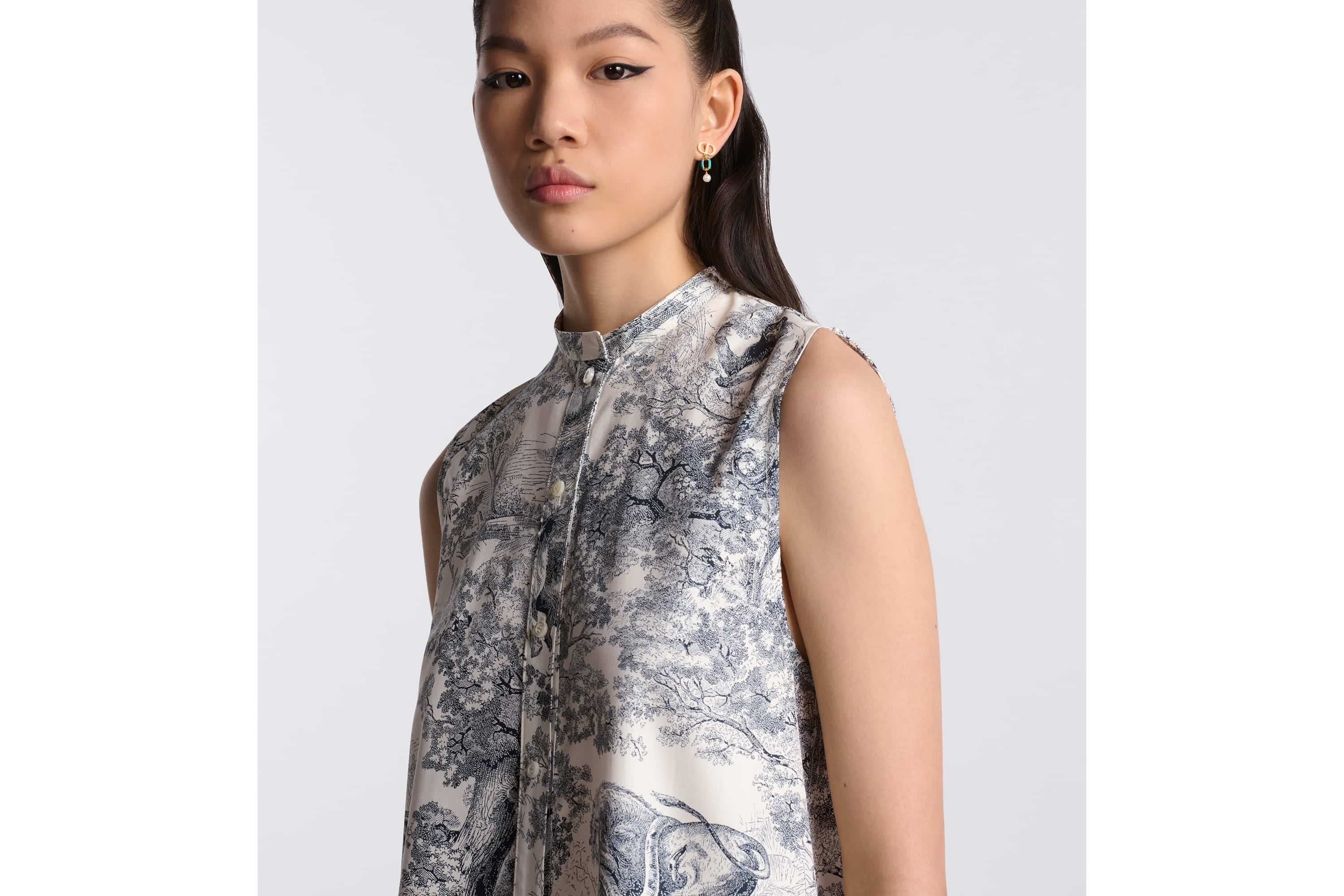 Dioriviera Straight Ruffled Dress - 3