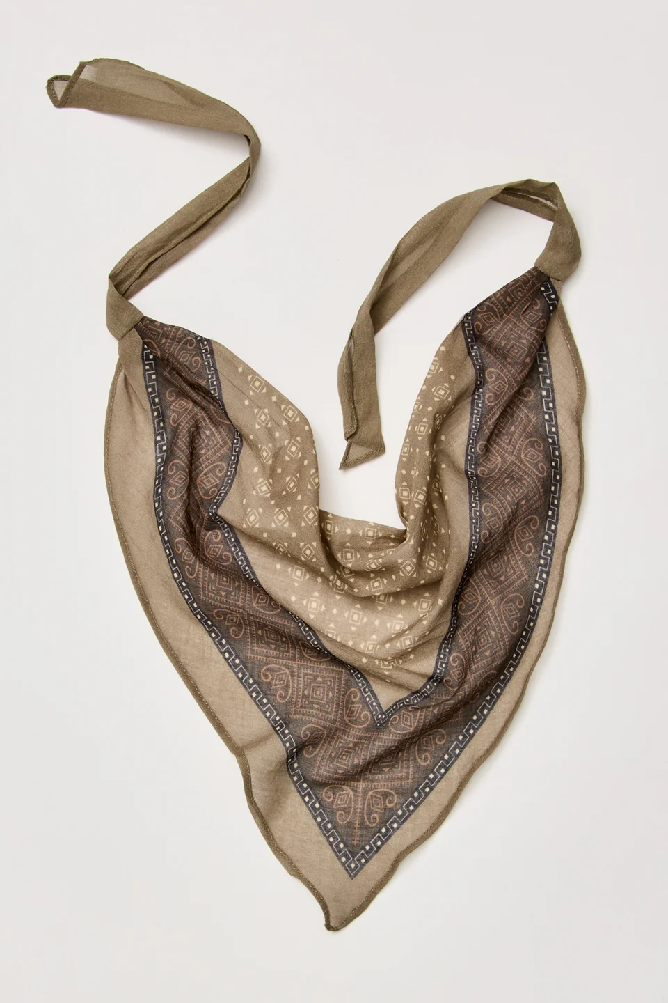 Bridgette Bandana Hair Scarf - 1
