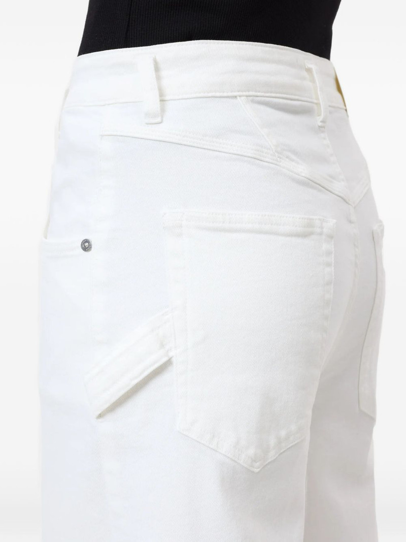 buttoned wide-leg jeans 3
