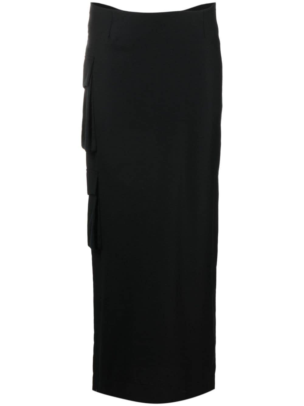 Stok cargo-pocket maxi skirt - 1