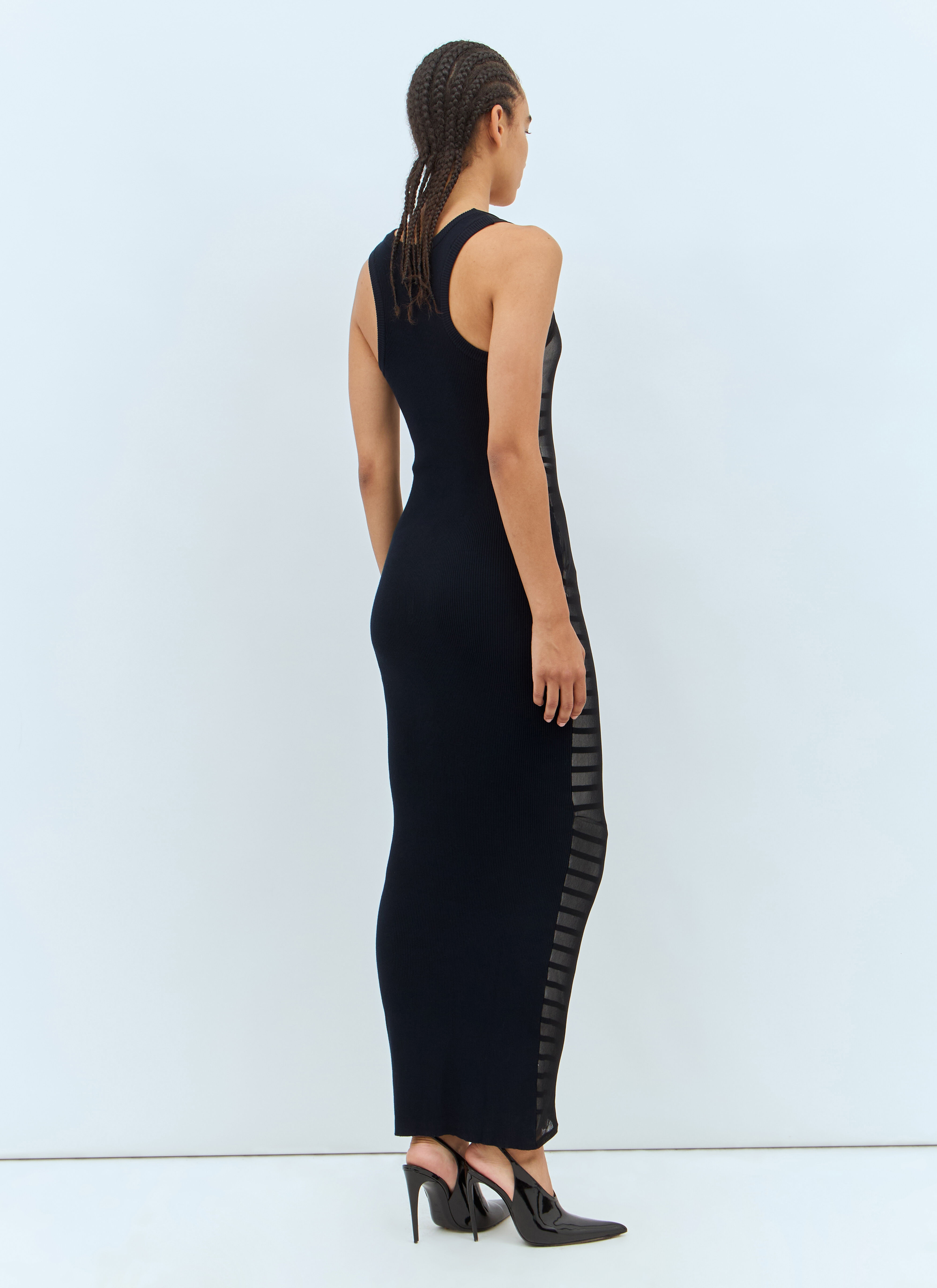 Ribbed Mariniere Maxi Dress - 2