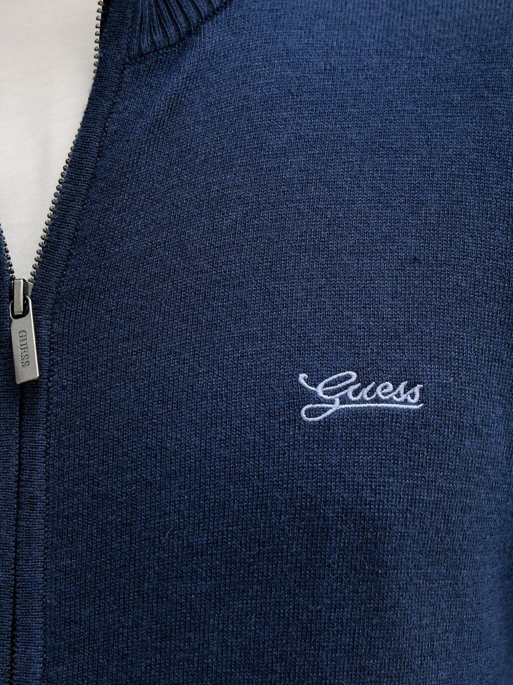 logo-embroidered cardigan - 5