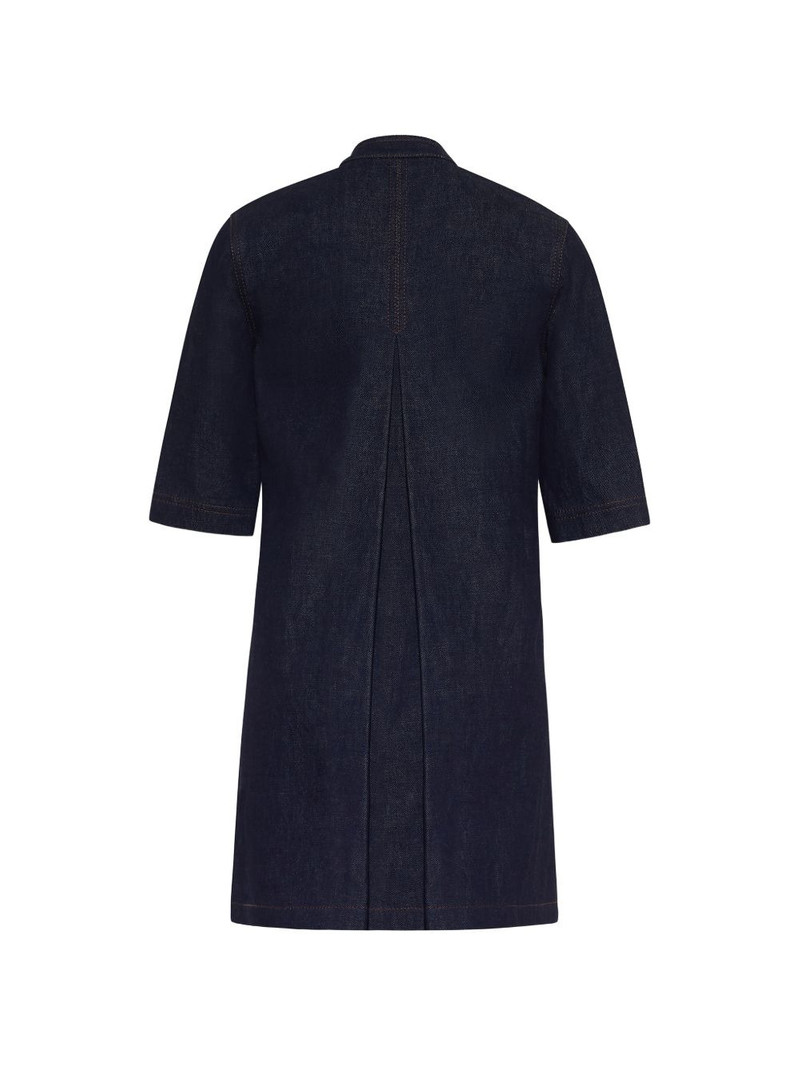 ADAM LIPPES Lauder denim midi dress outlook