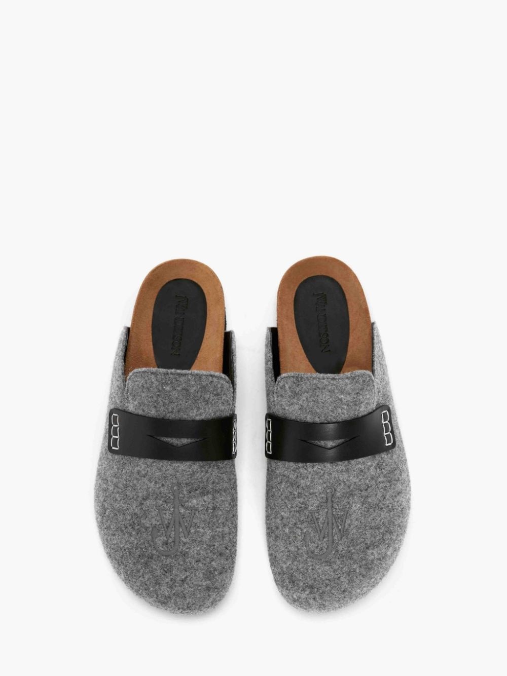 FELT LOAFER MULES - 4