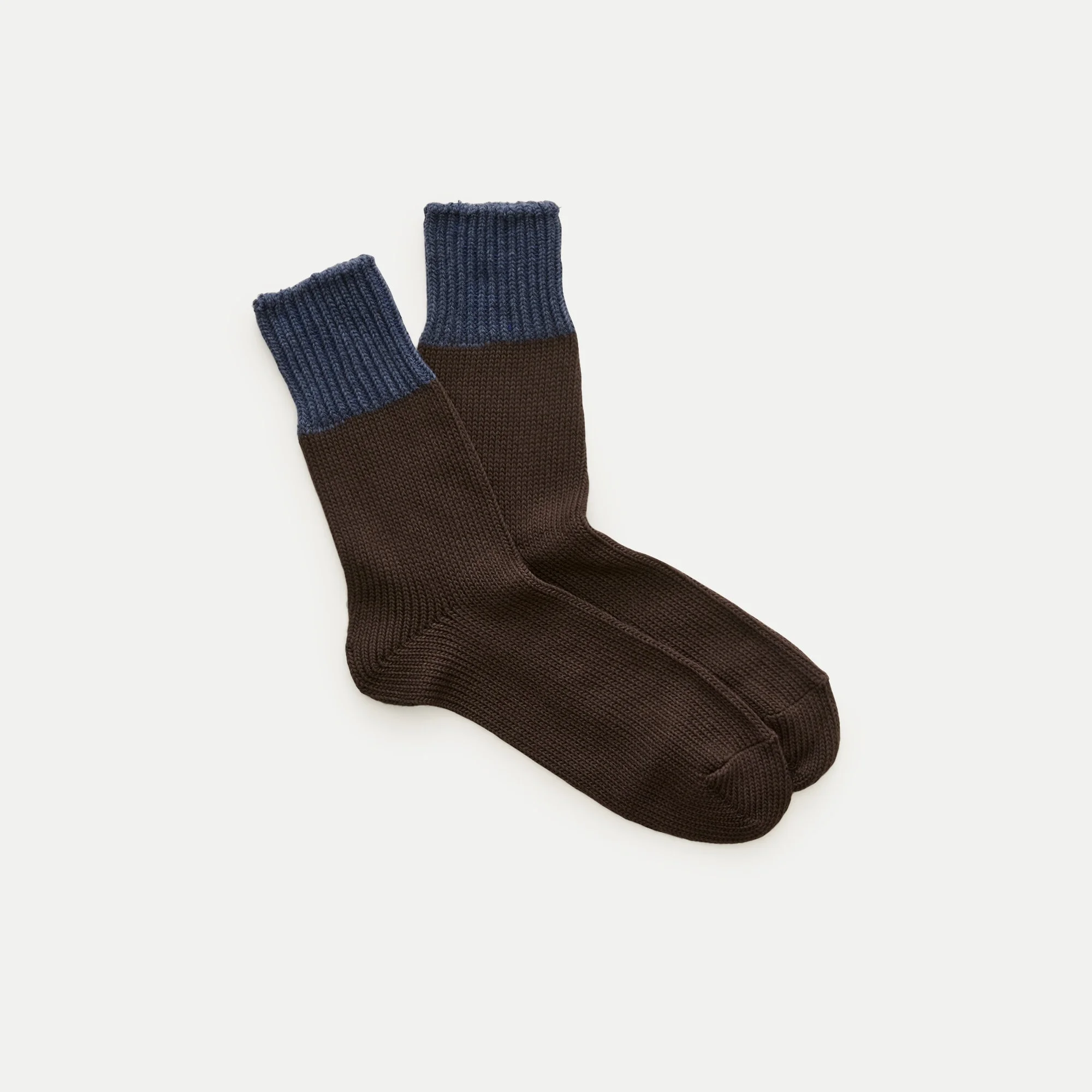 Colorblock ribbed socks - 1