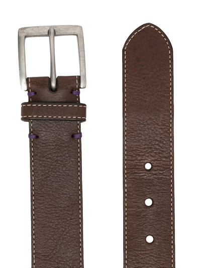 Paul Smith contrast-stitching leather belt outlook