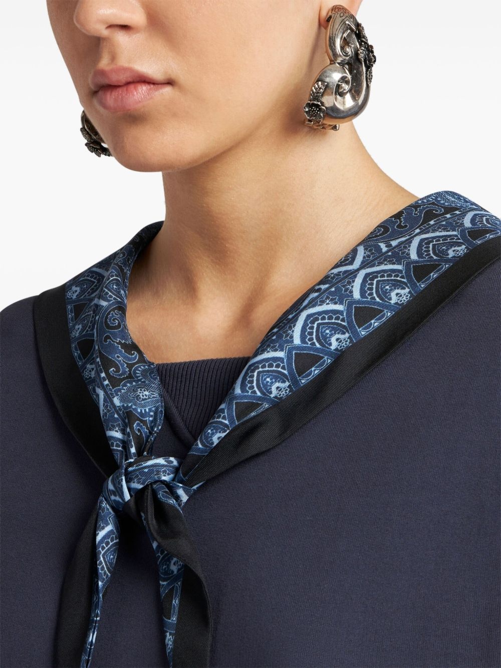 Curly earrings - 2