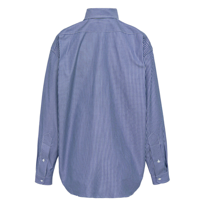 VAQUERA Women Striped Fly Away Collar Top outlook