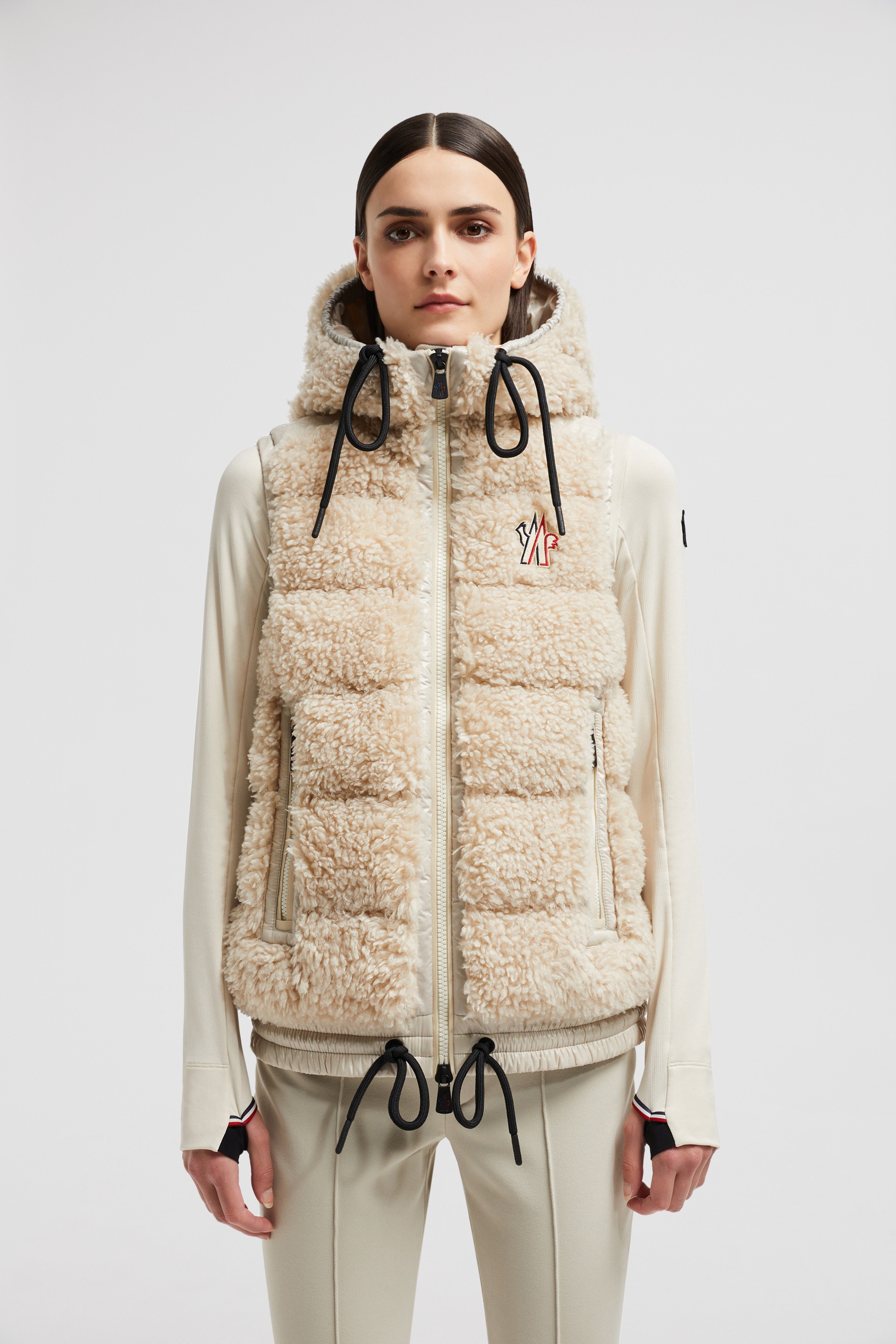 Padded Teddy Zip-Up Vest - 3