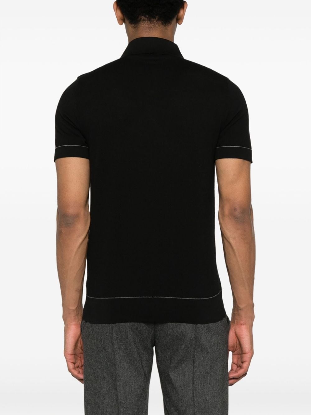 piquÃ© cotton polo shirt - 4