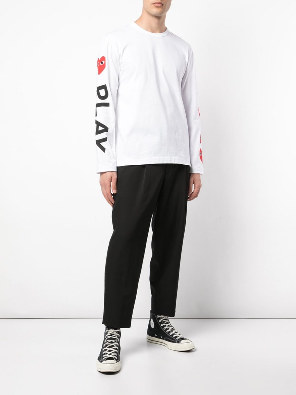 ALMOND-EYE LONG-SLEEVED T-SHIRT - 2