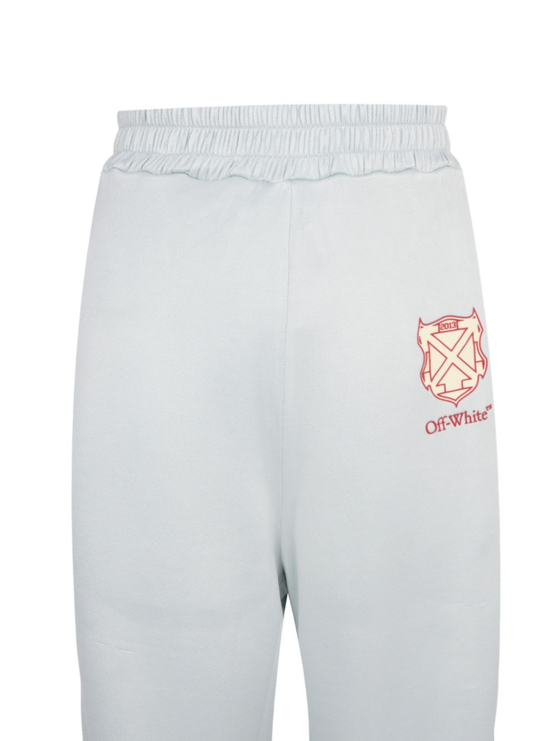 Diagonals logo-print track pants 4