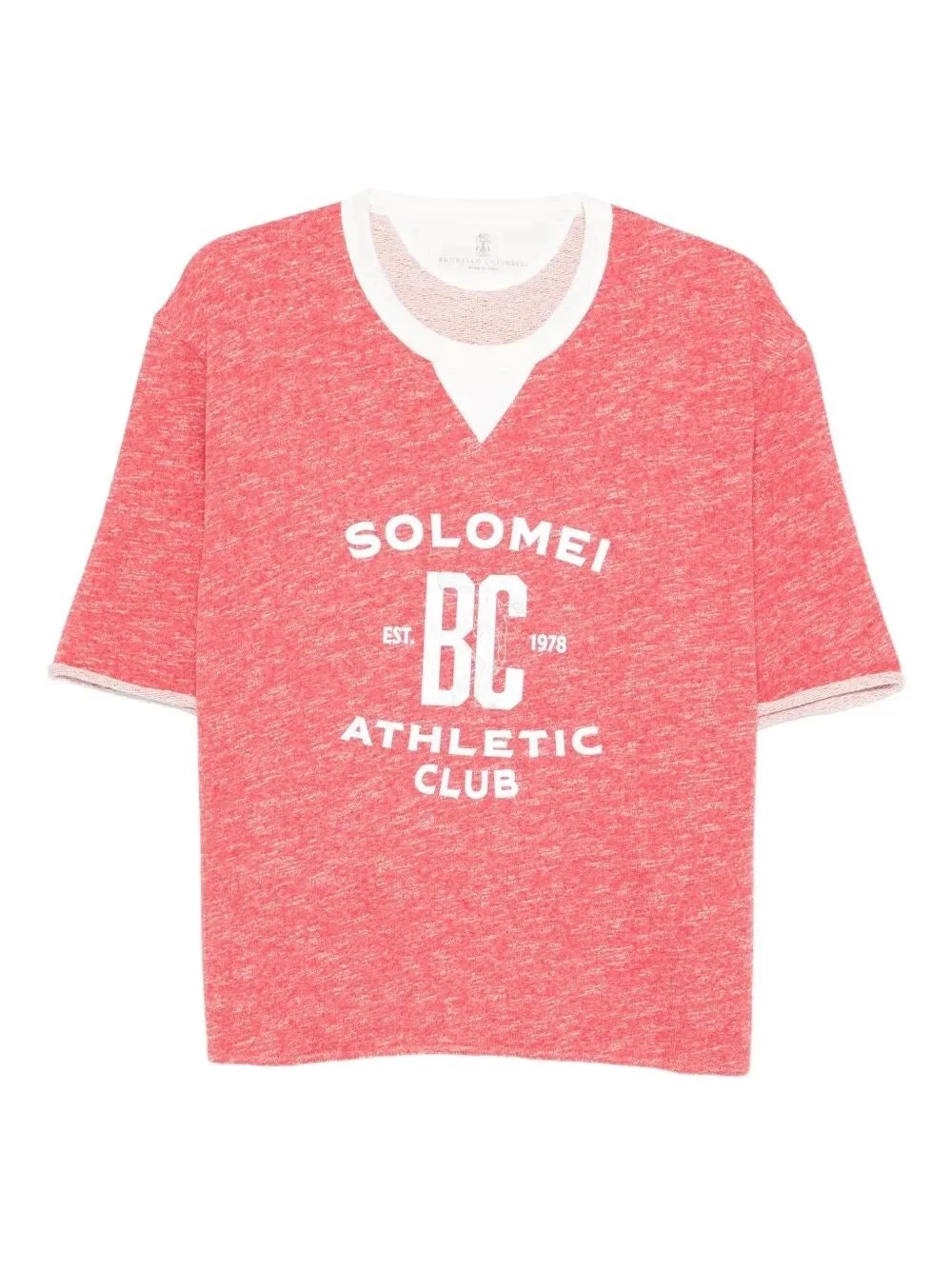 Brunello Cucinelli Men Short Sleeve Sweatshirt - 1