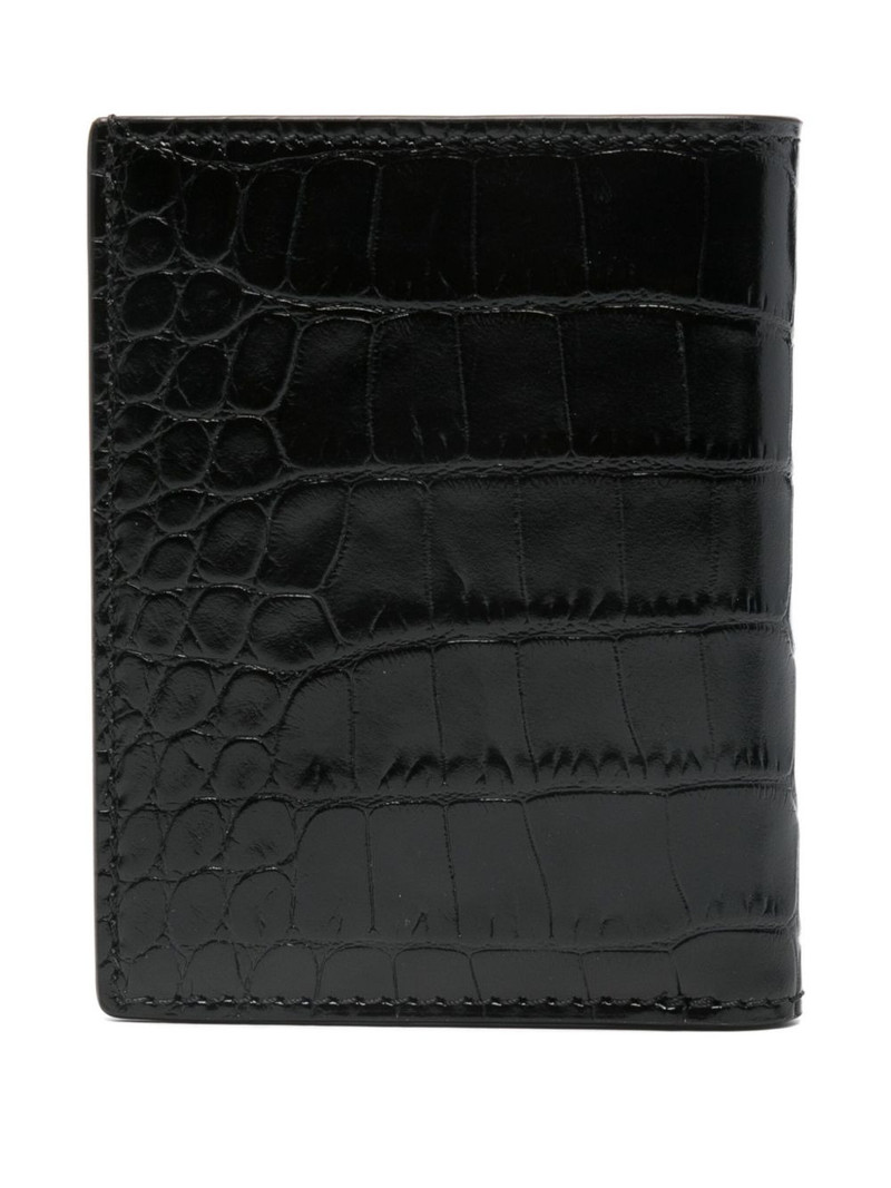TOM FORD crocodile-embossed cardholder outlook