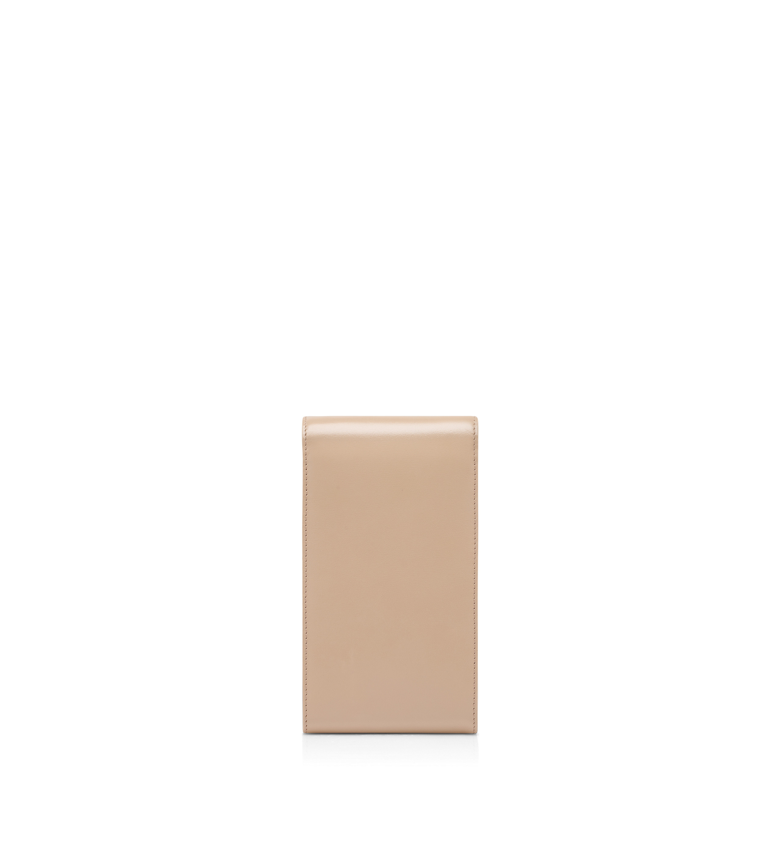 PALMELLATO-EFFECT LEATHER PHONE POUCH - 3