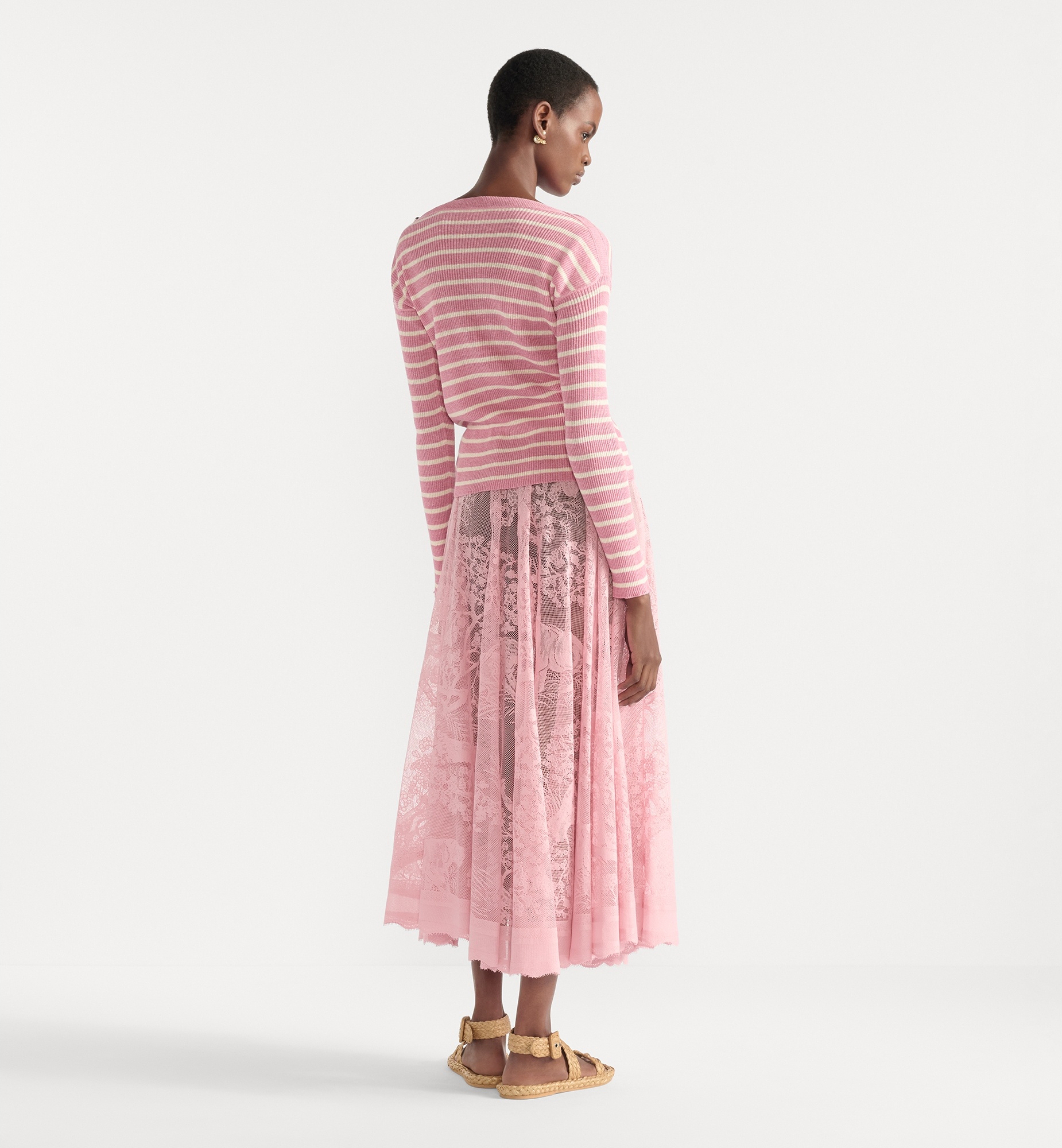 Dioriviera Mid-Length Flared Skirt - 4