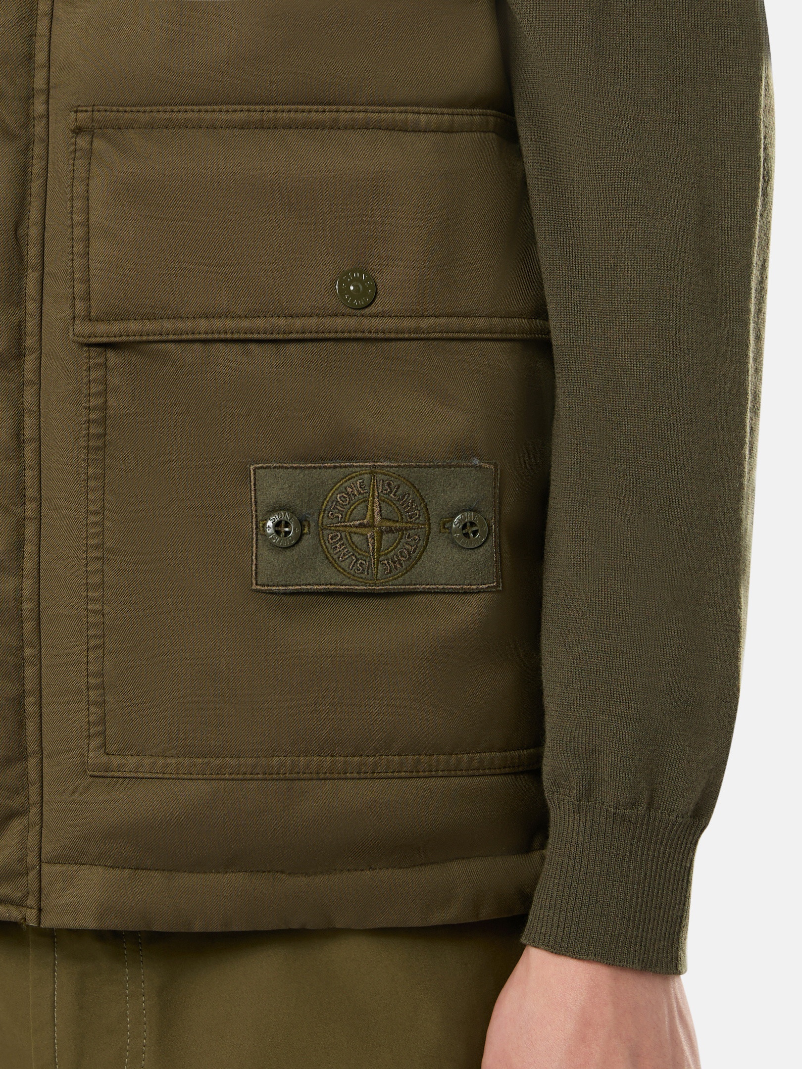 G06F2 PERFORMANCE TWILL WOOL-TC_STONE ISLAND GHOST - 5