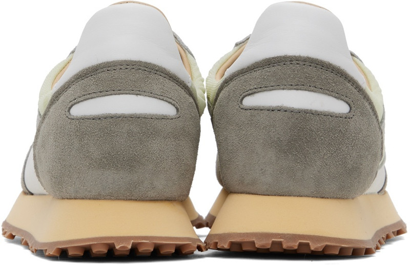 Spalwart Green & Gray Tempo Low Transparent Sneakers outlook