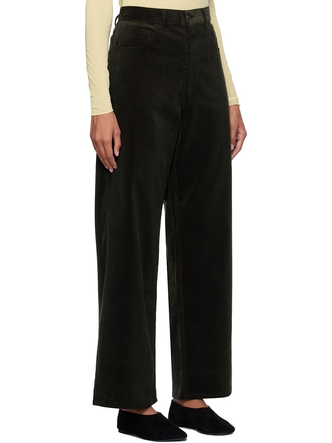 Brown Finx Corduroy Trousers - 2