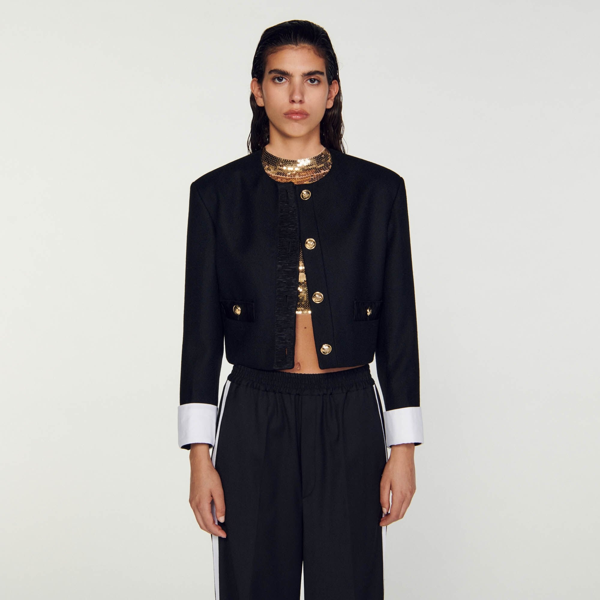 CROPPED JACKET - 5