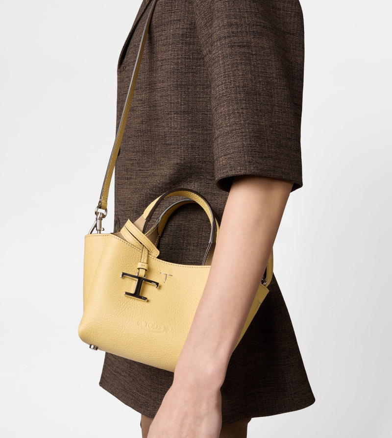 Tod's BAG IN LEATHER MICRO - YELLOW outlook