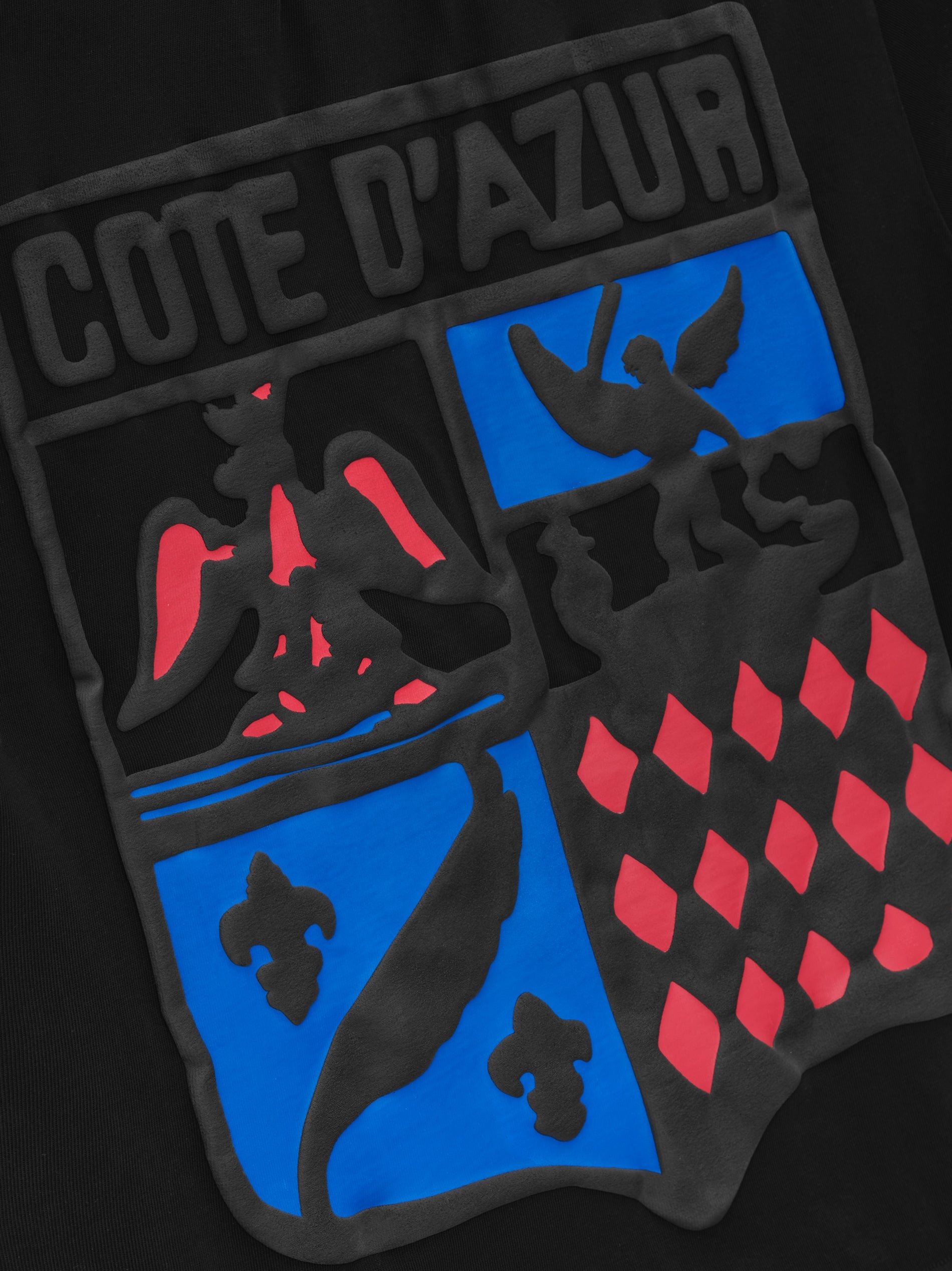 RHUDE COTE D'AZUR CREST OVERSIZED TEE - 4
