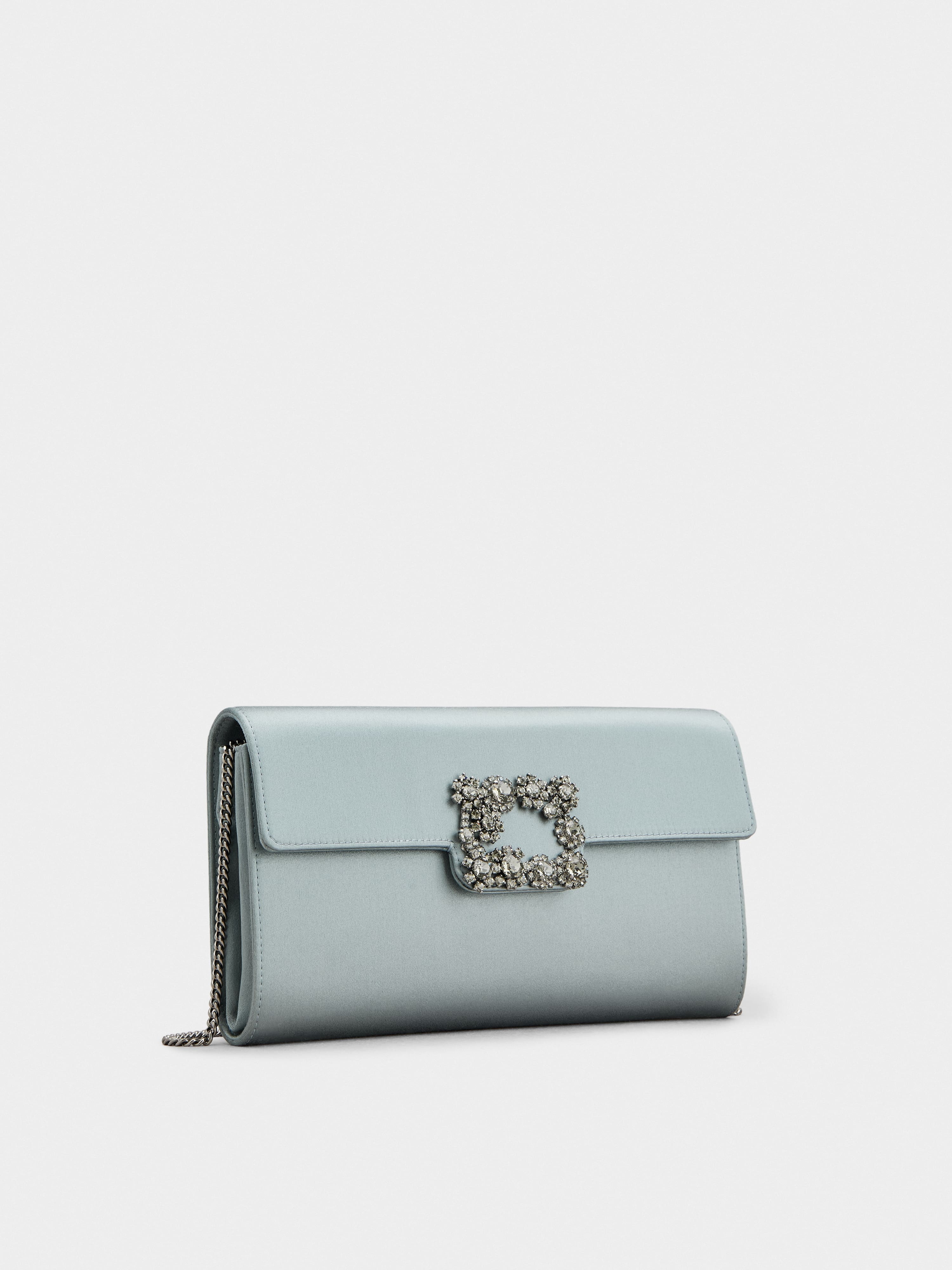 Efflorescence Clutch in satin - 2