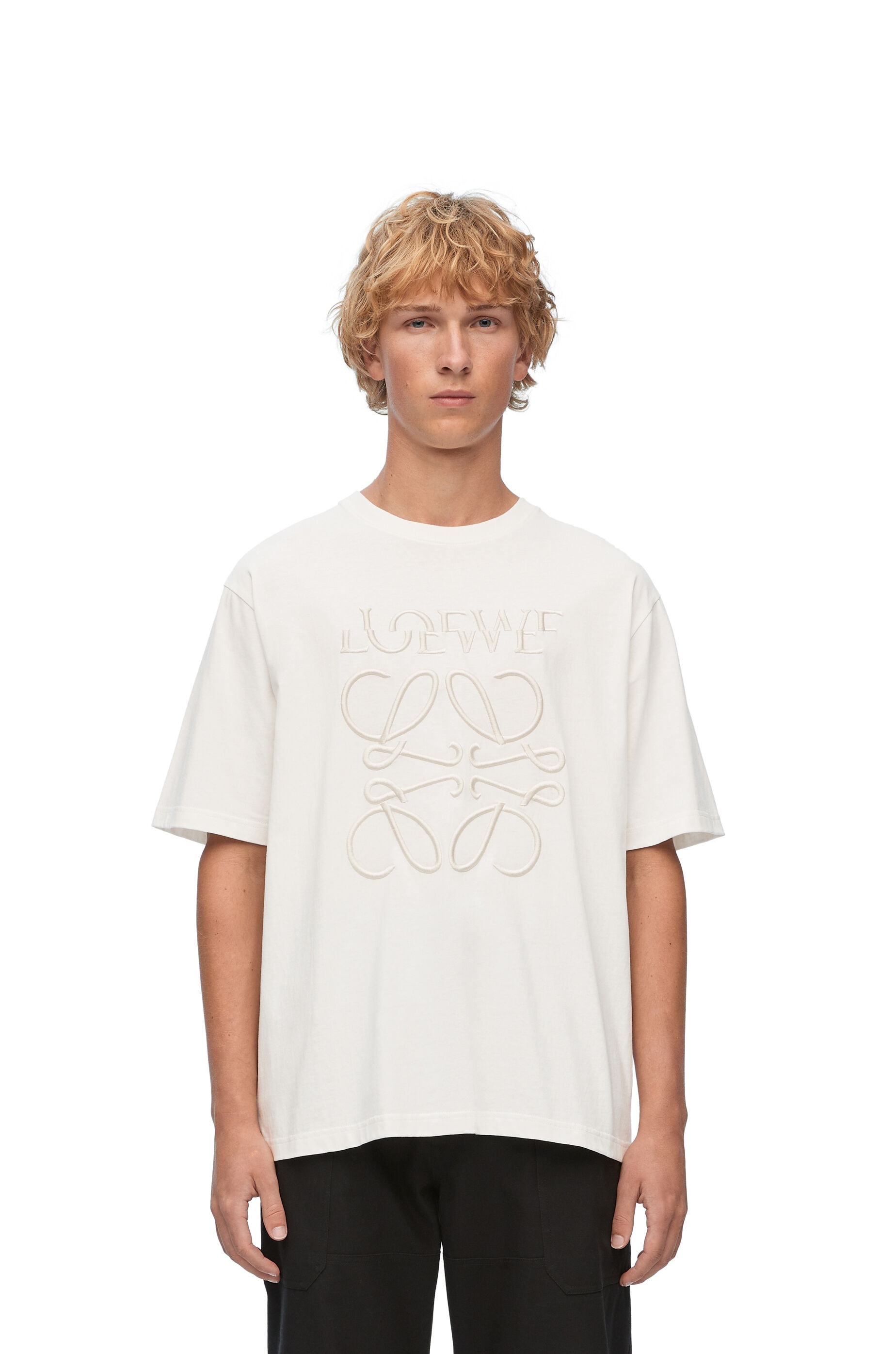 Loose fit T-shirt in cotton - 3