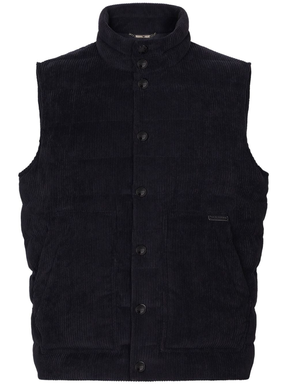 corduroy gilet - 1