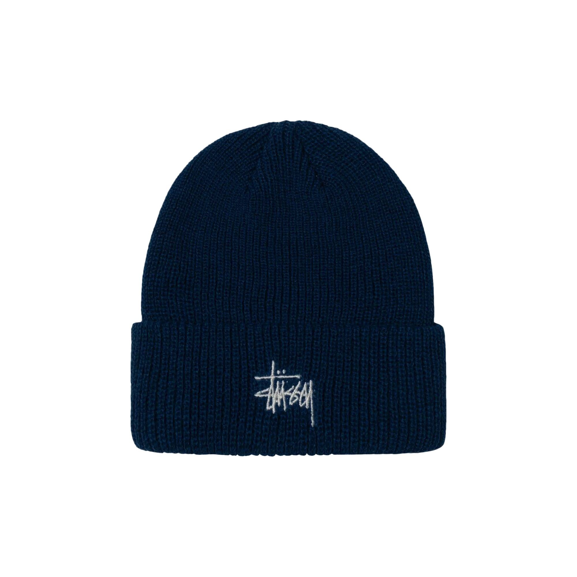 Stussy Basic Cuff Beanie 'Dark Royal' - 1