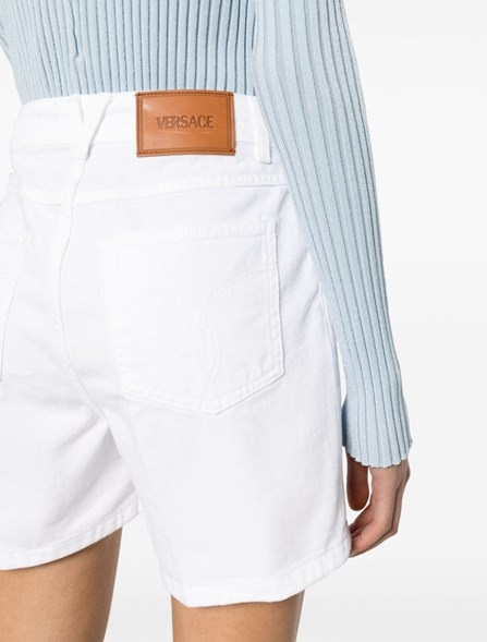 White denim shorts - 3