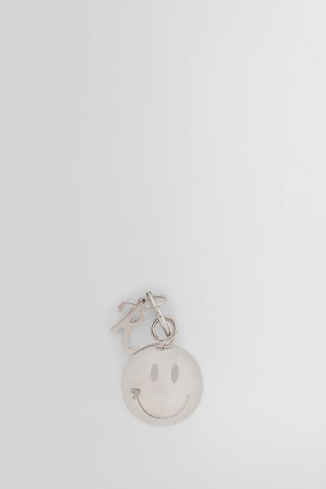 Raf simons x smiley silver smiley ball and r earring - 1