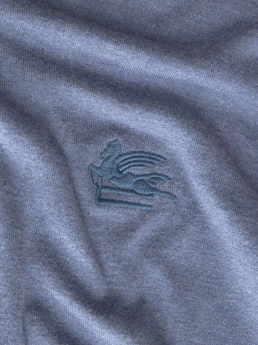 Pegaso-motif fine-knit jumper - 5