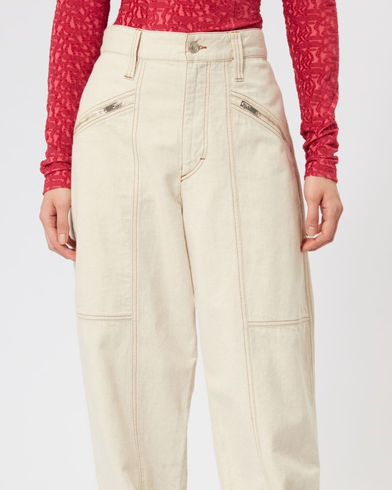FANNY DENIM TROUSERS - 3