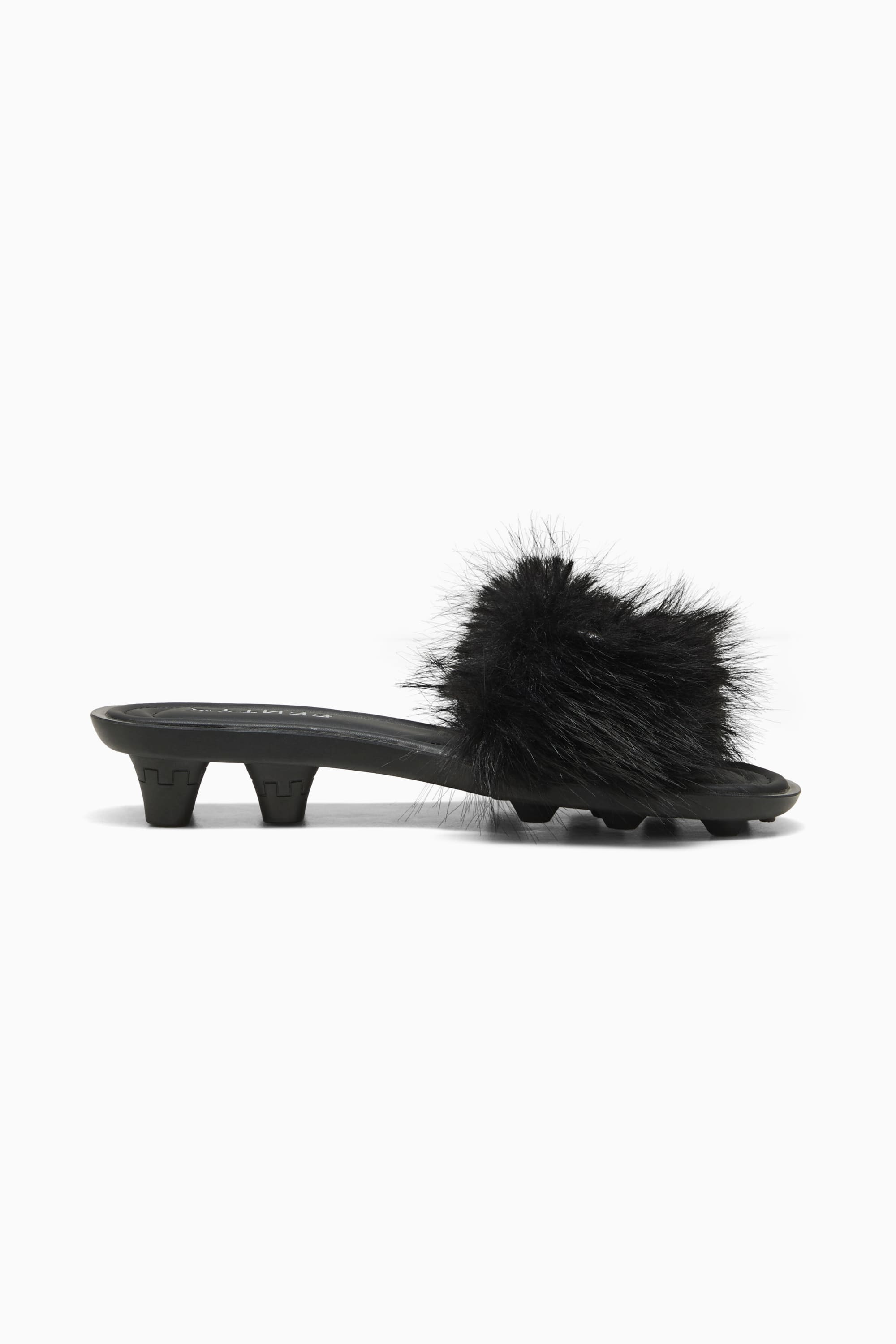 FENTY x PUMA Women's Chic Fur Slides - 7