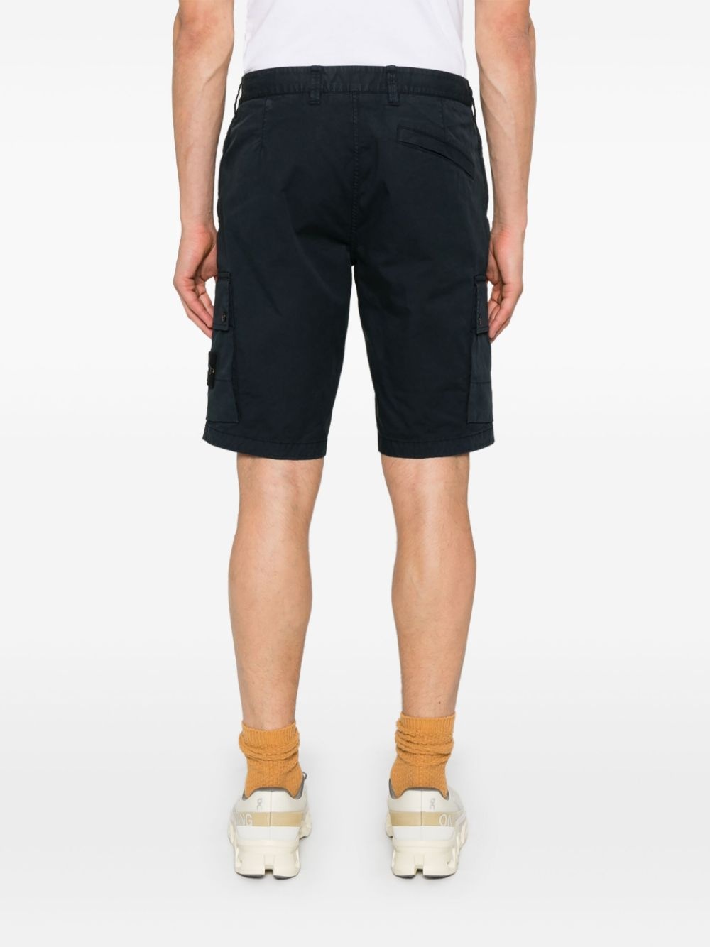 Compass-badge shorts - 4