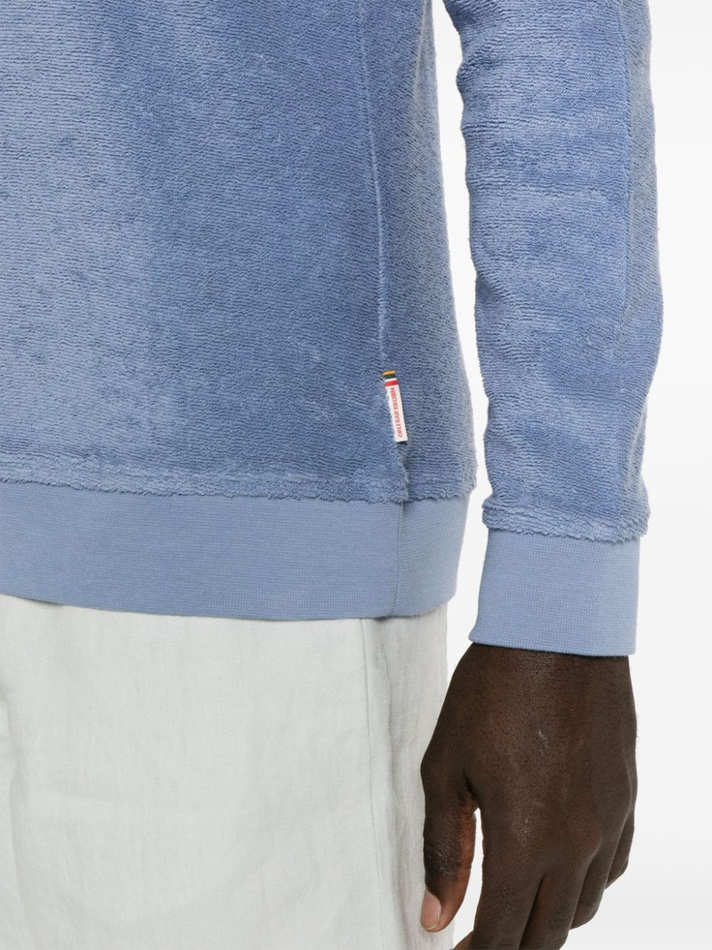 Santino towelling-finish polo shirt 5