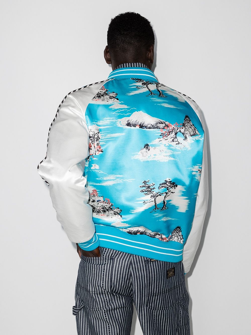 Aloha print bomber jacket - 3