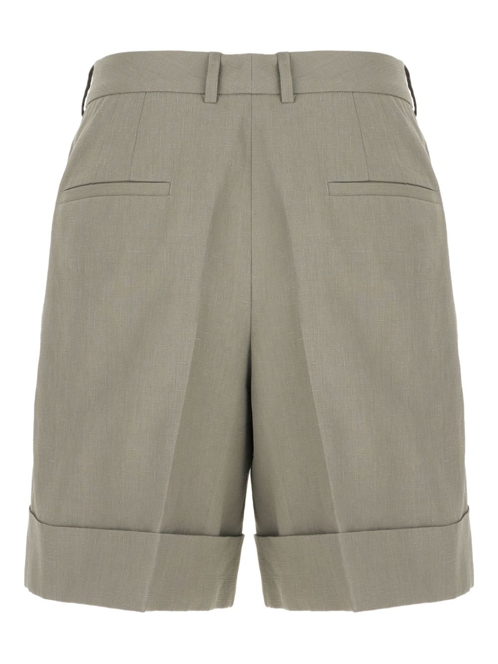 linen shorts - 2