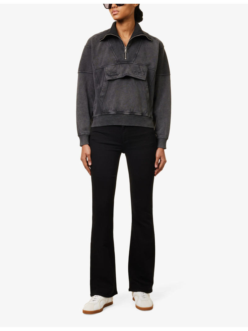 rag & bone Peyton bootcut-leg mid-rise stretch-woven jeans outlook