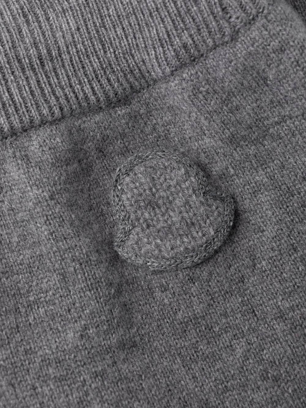 logo patch track pants - 7