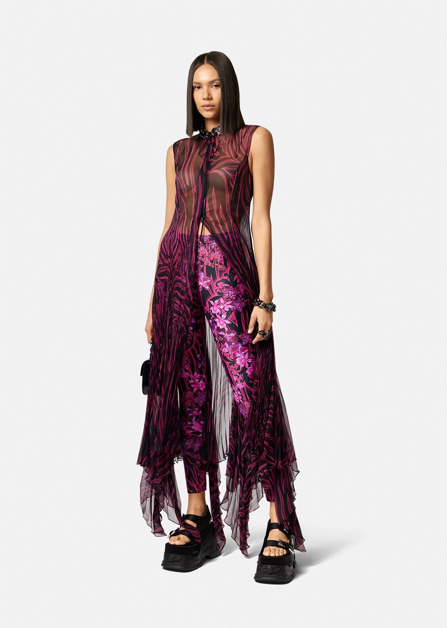 Orchid Barocco Leggings - 2