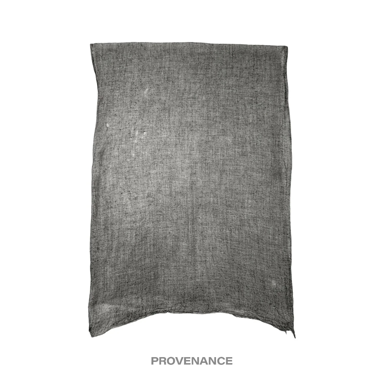 Brunello Cucinelli Two-Tone Cashmere Sheer Scarf Grey - 1