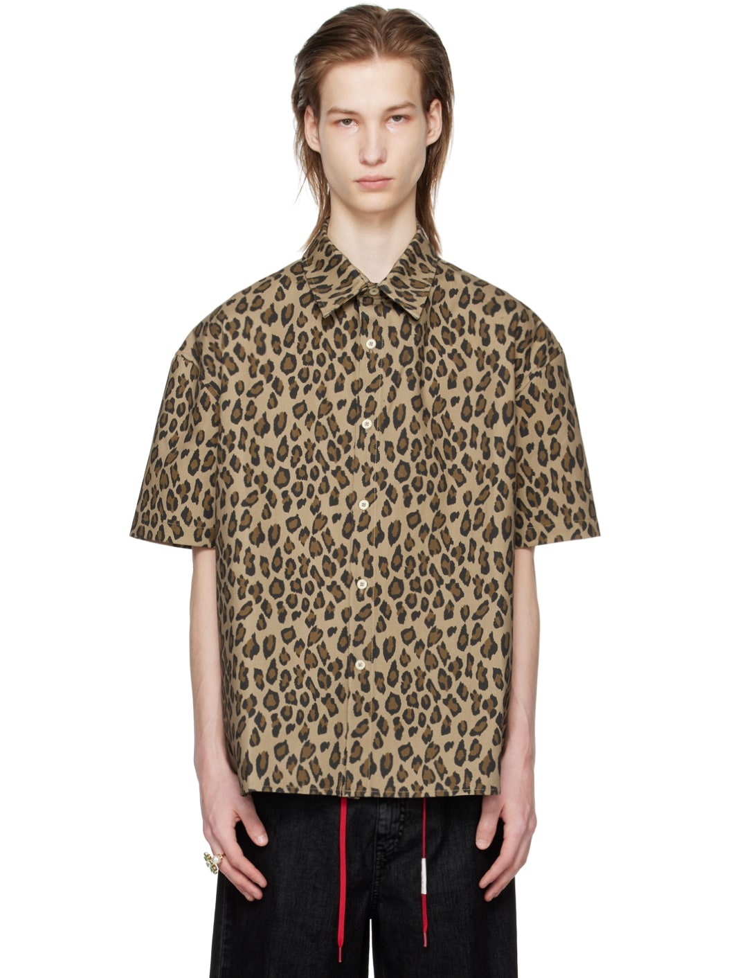 Brown Leopard Shirt - 1