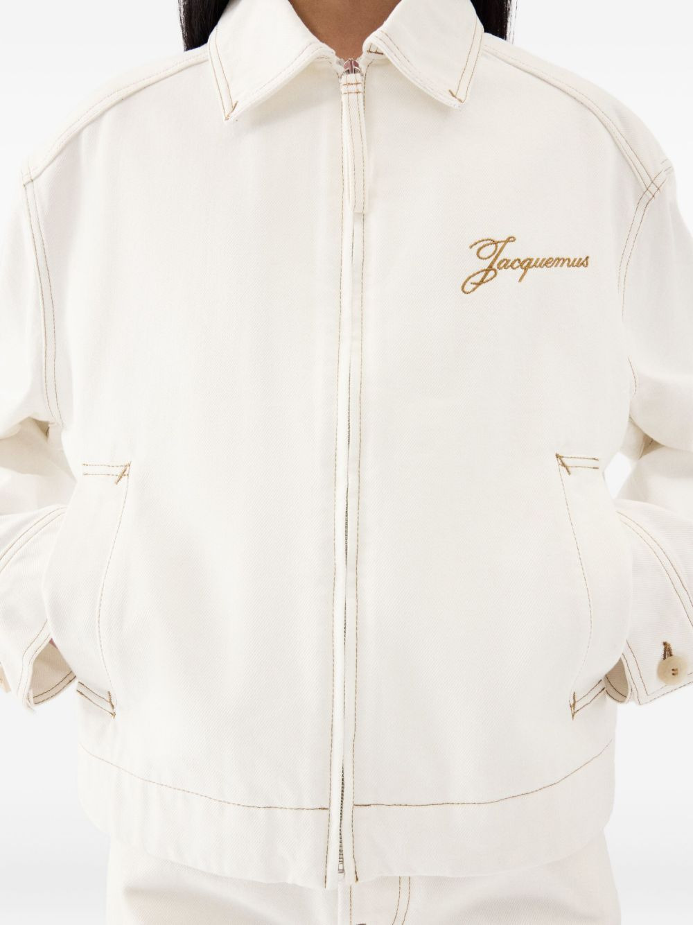 embroidered jacket - 6
