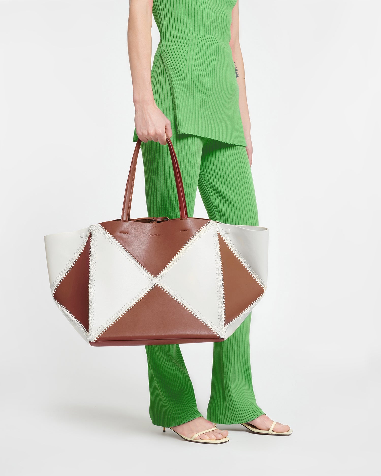 Alt-Nappa Crochet Large Tote - 8