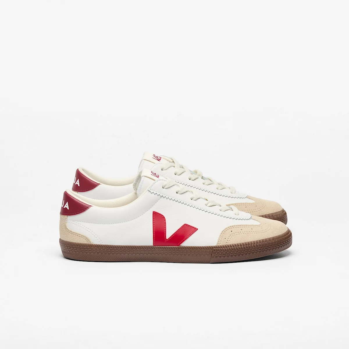 VOLLEY LEATHER WHITE PEKIN BARK - 1