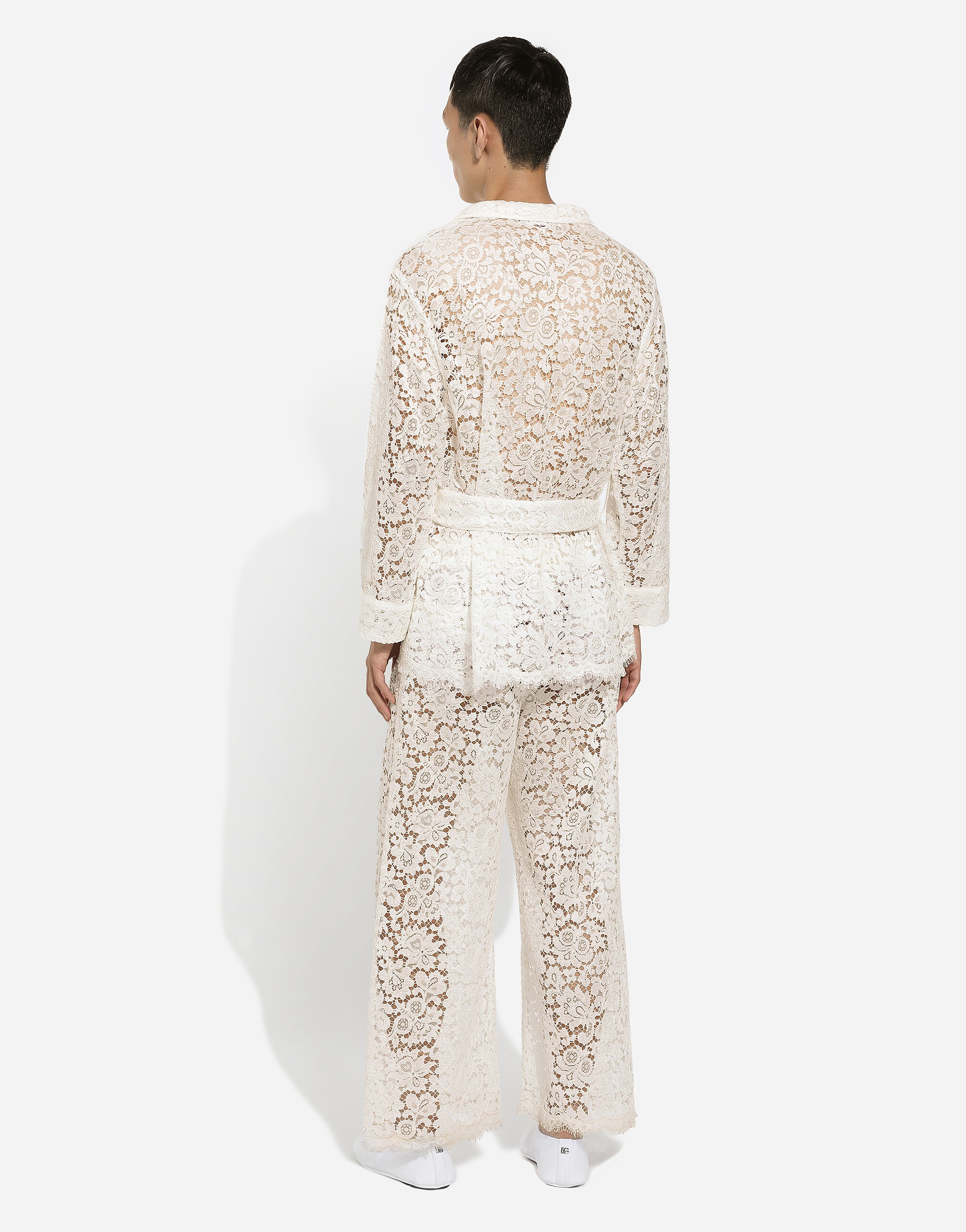 Tailored lace pants - 3